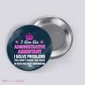 Administrative Assistant Solving Problems Button