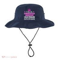 Administrative Assistant Solving Problems Bucket Hat thumb 0