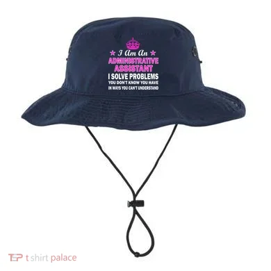Administrative Assistant Solving Problems Bucket Hat