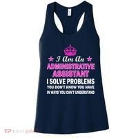 Administrative Assistant Solving Problems Women's Tank Top thumb 0