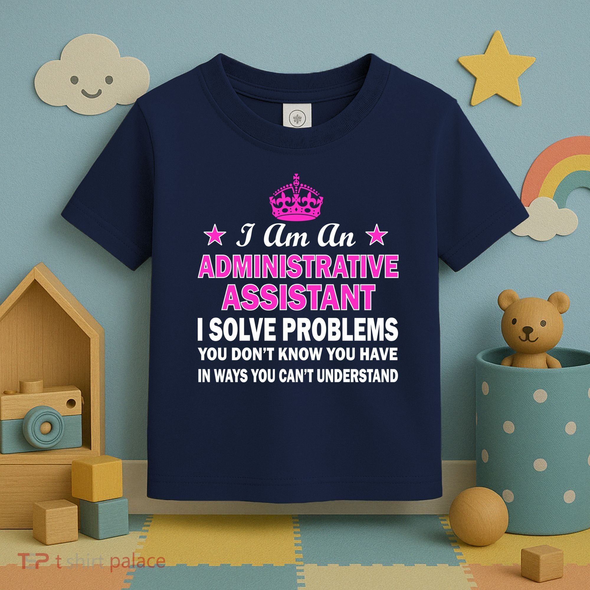 Administrative Assistant Solving Problems Toddler T-Shirt