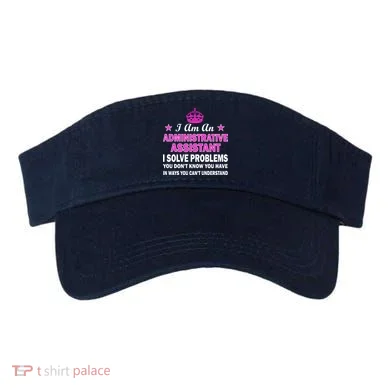 Administrative Assistant Solving Problems Visor