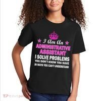 Administrative Assistant Solving Problems Kids T-Shirt thumb 2