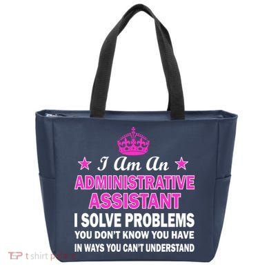 Administrative Assistant Solving Problems Tote Bag