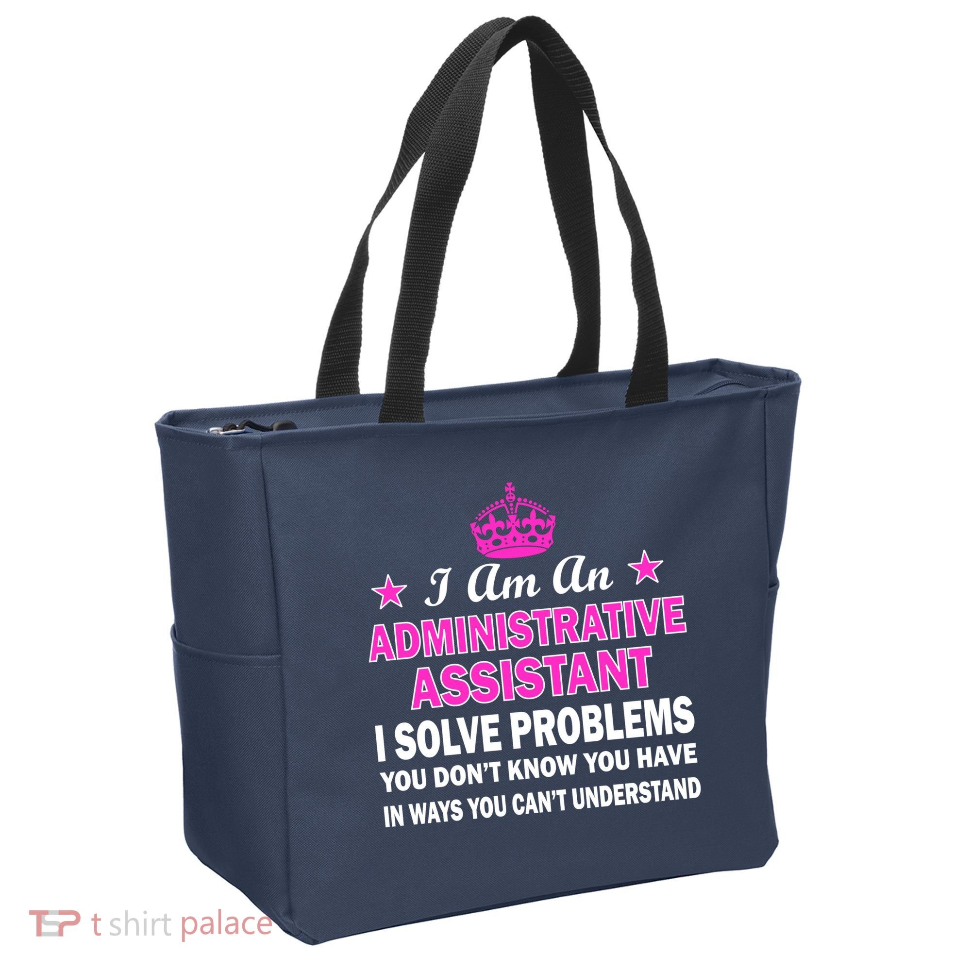 Administrative Assistant Solving Problems Tote Bag