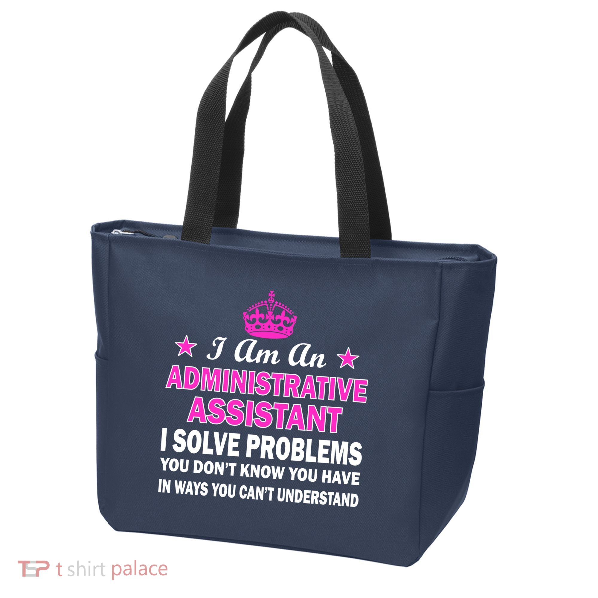 Administrative Assistant Solving Problems Tote Bag