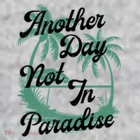 Another Day Not In Paradise Kids Sweatshirt thumb 2