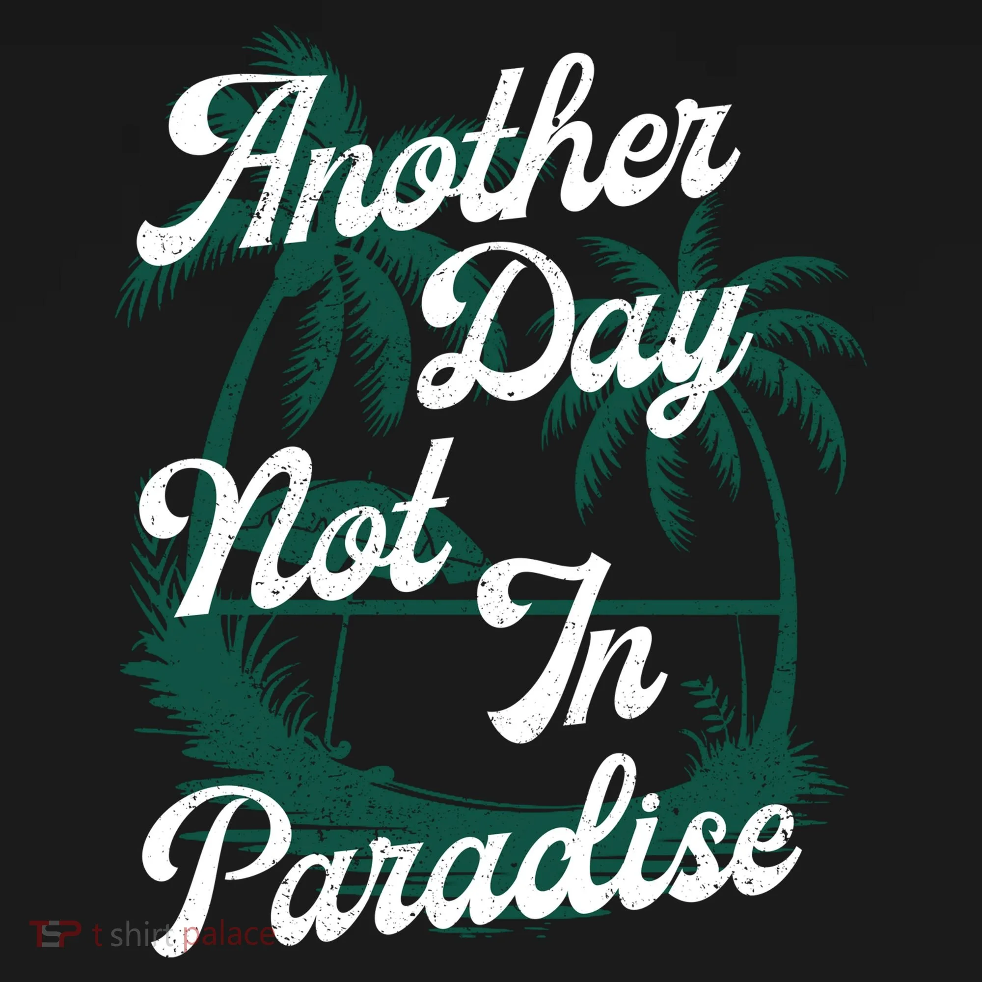 Another Day Not In Paradise Doggie Tank