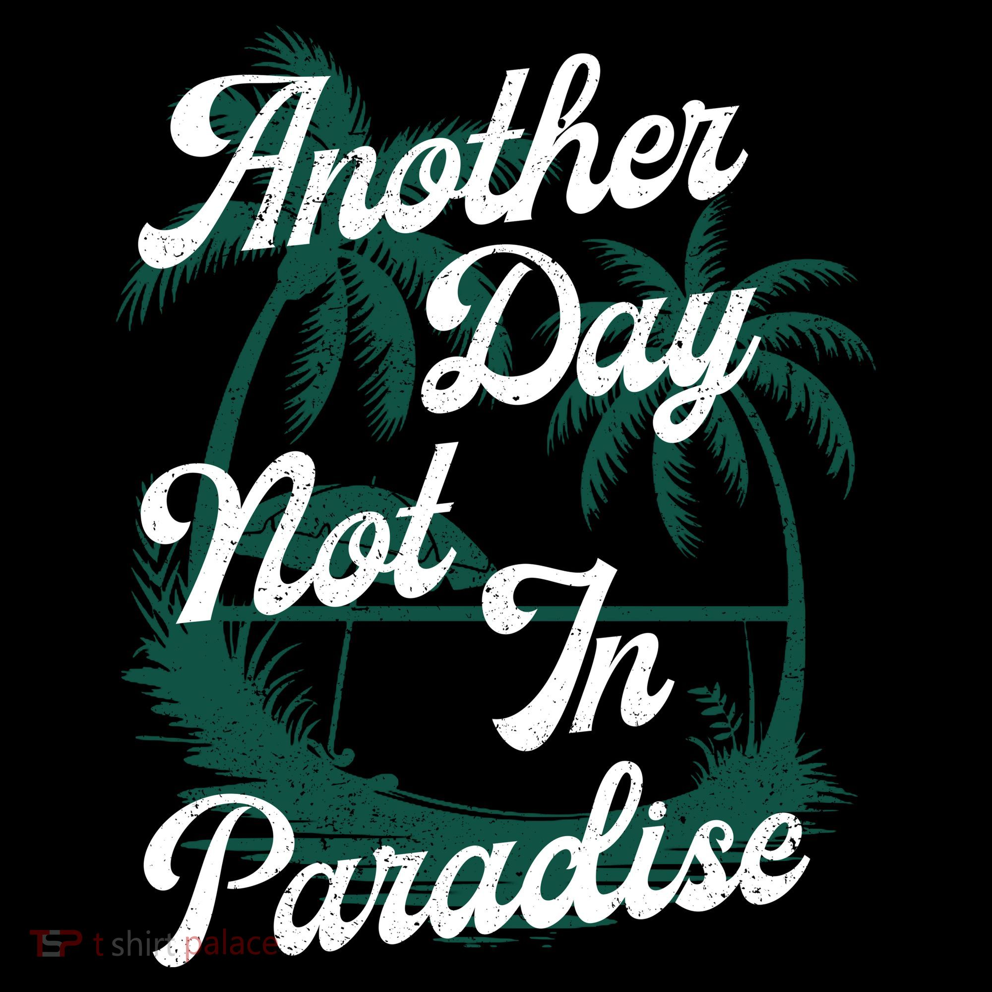 Another Day Not In Paradise Mousepad