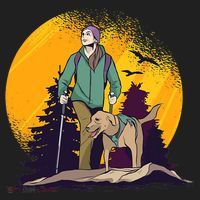 Adventure Dog Nature Adventure Camping Gear Present Women's Sweatshirt thumb 2