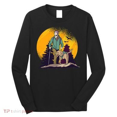 Adventure Dog Nature Adventure Camping Gear Present Long Sleeve Shirt