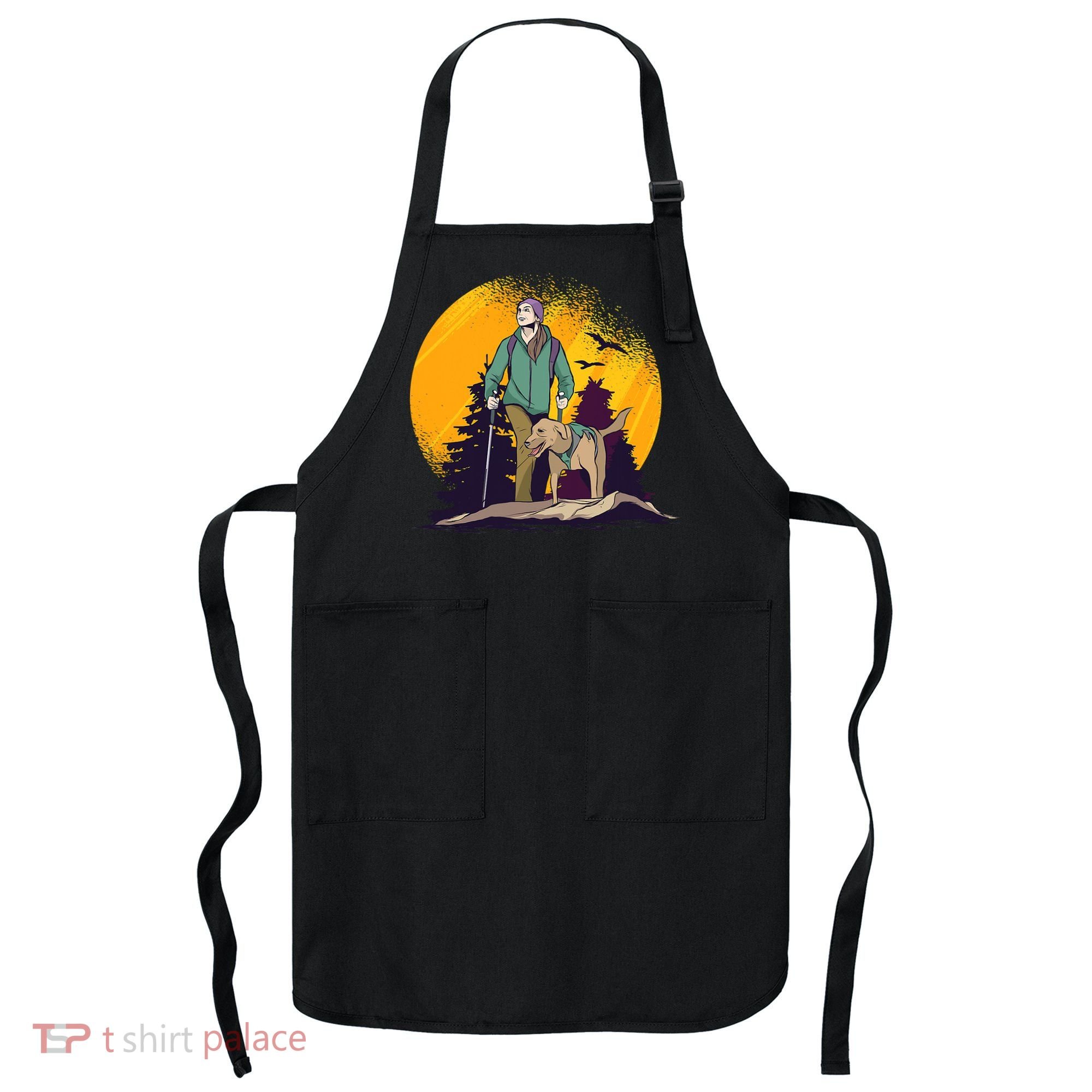 Adventure Dog Nature Adventure Camping Gear Present Apron