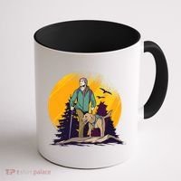 Adventure Dog Nature Adventure Camping Gear Present Coffee Mug thumb 1