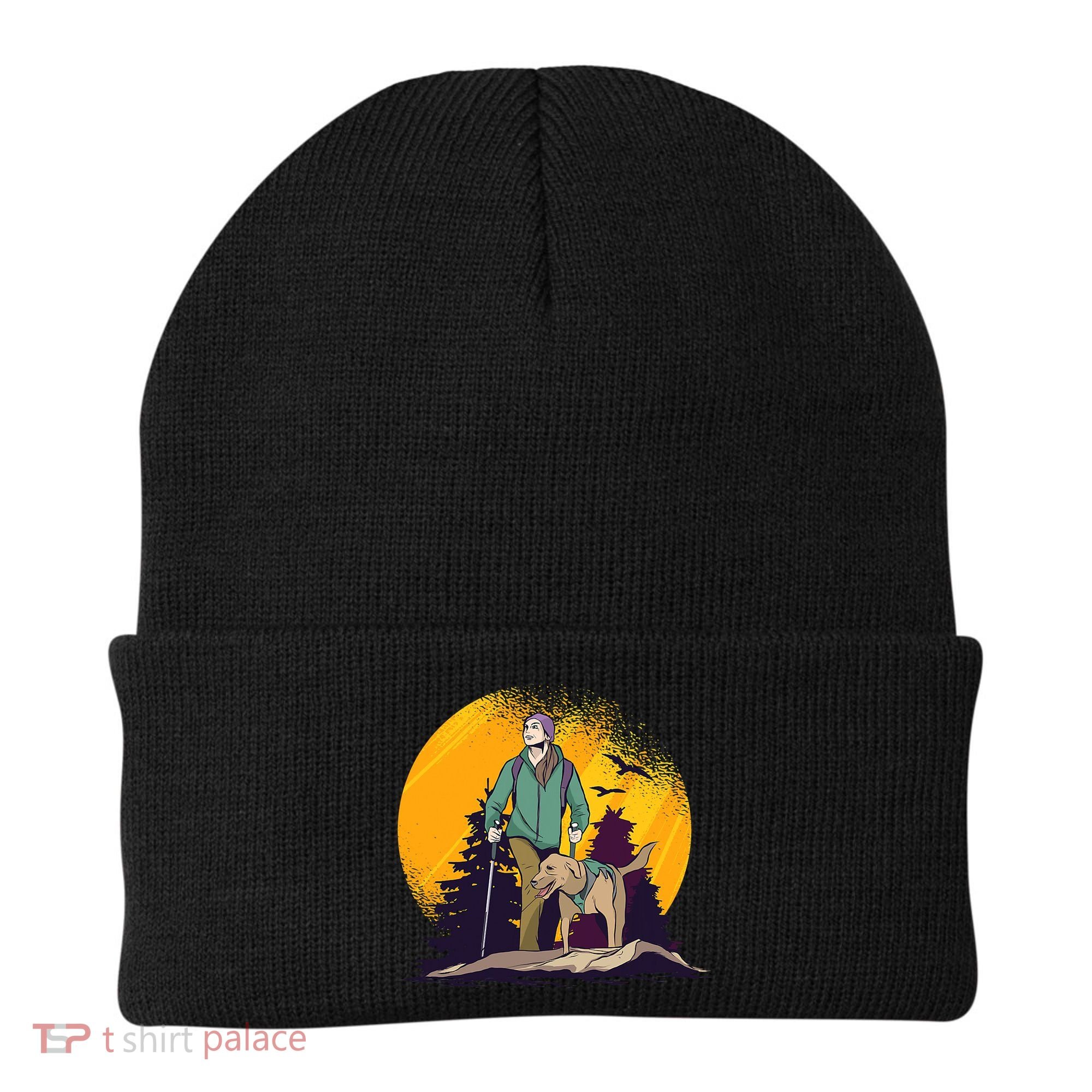 Adventure Dog Nature Adventure Camping Gear Present Beanie