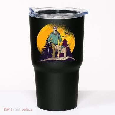 Adventure Dog Nature Adventure Camping Gear Present Tumbler