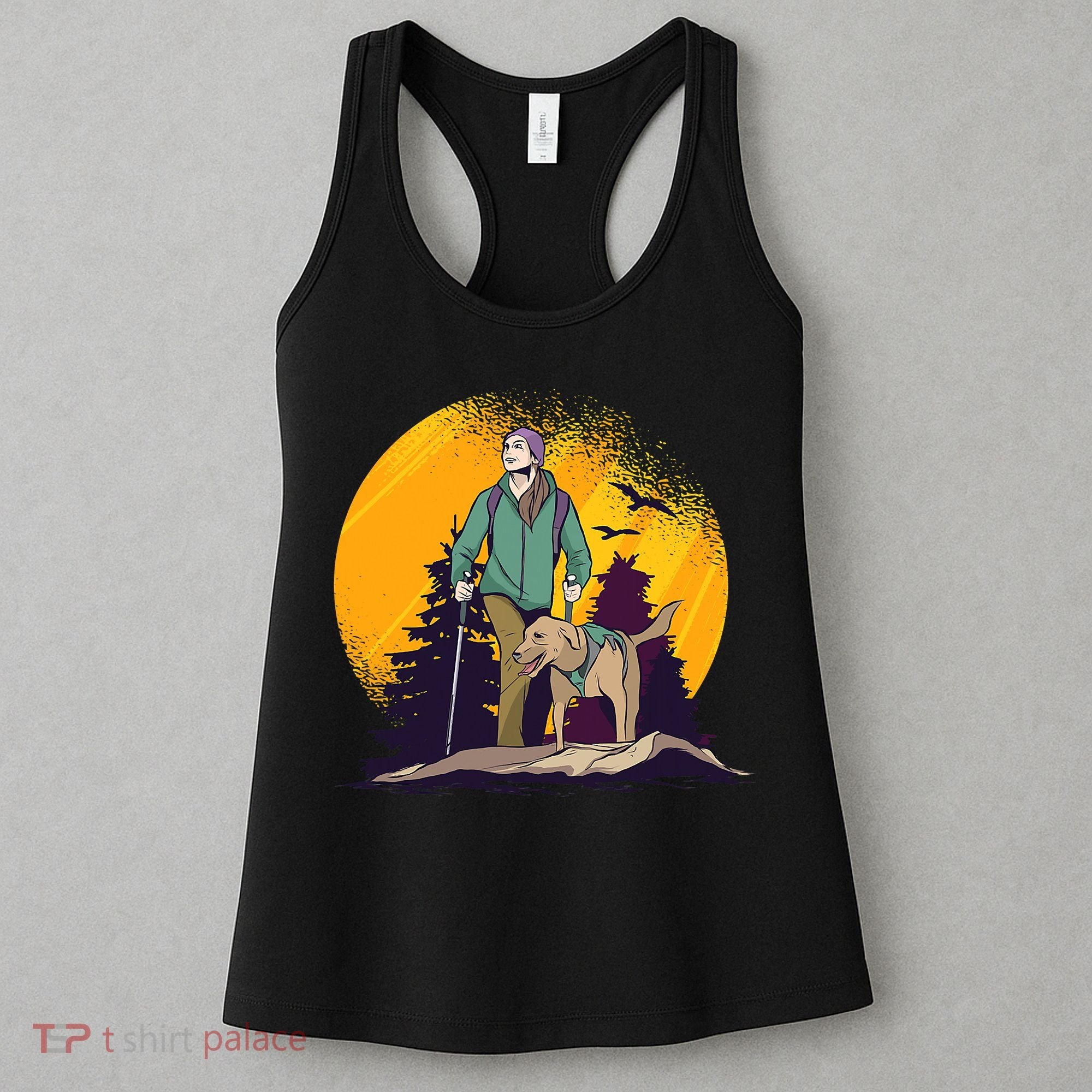 Adventure Dog Nature Adventure Camping Gear Present Women's Tank Top
