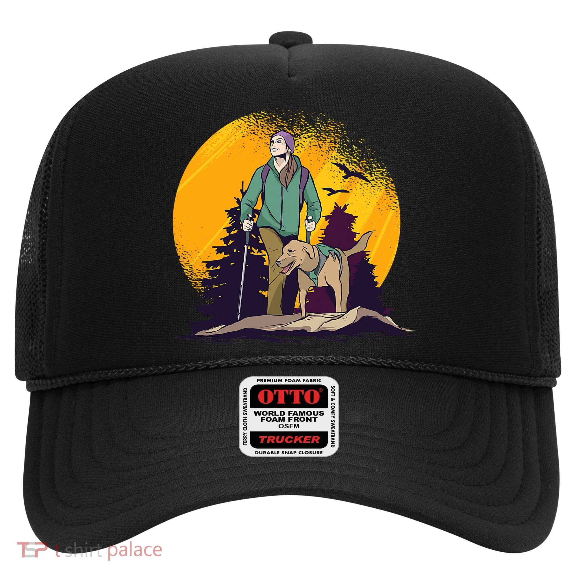 Adventure Dog Nature Adventure Camping Gear Present Hat
