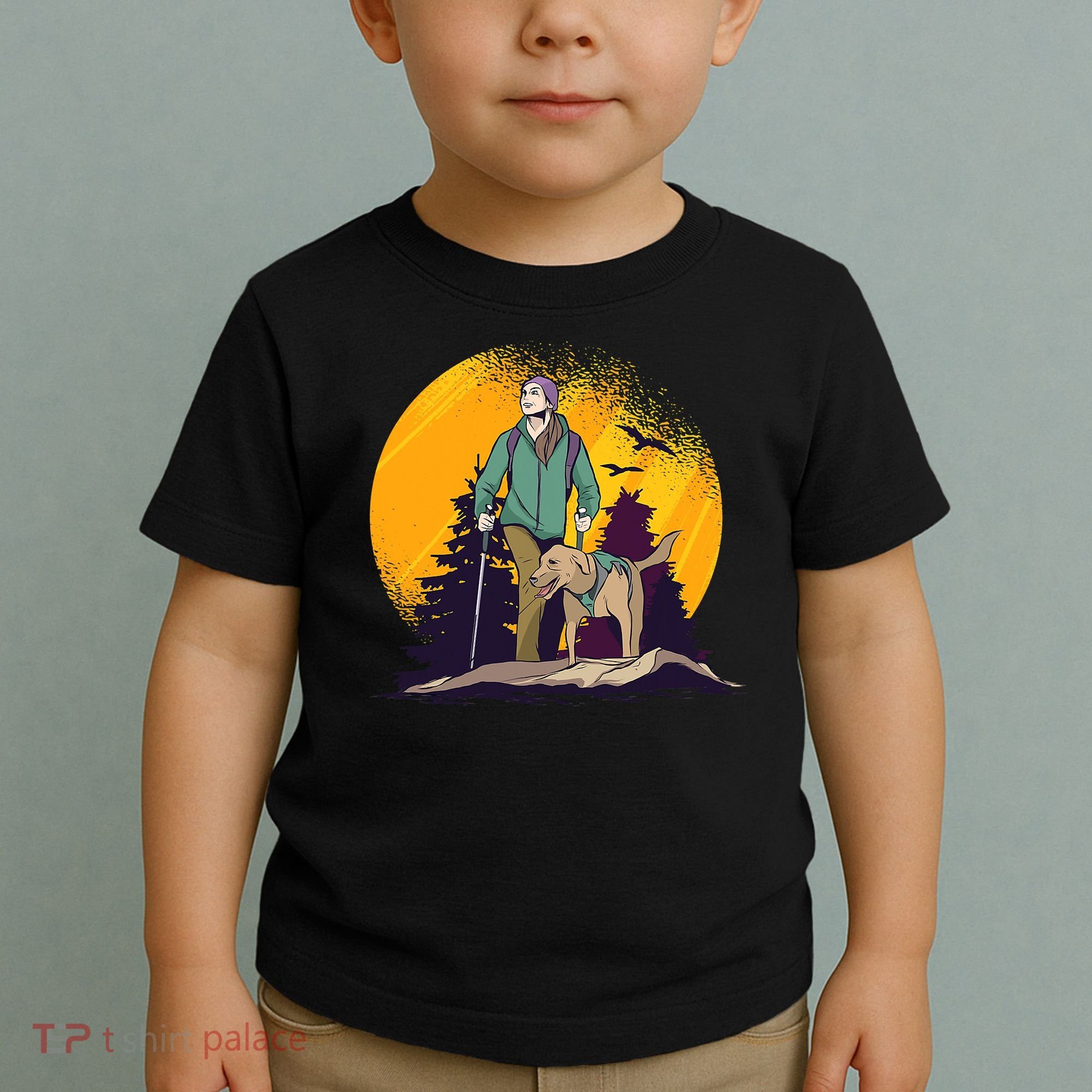 Adventure Dog Nature Adventure Camping Gear Present Toddler T-Shirt