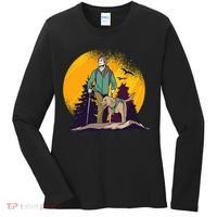 Adventure Dog Nature Adventure Camping Gear Present Women's Long Sleeve Shirt thumb 0