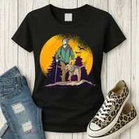 Adventure Dog Nature Adventure Camping Gear Present Women's T-Shirt thumb 3