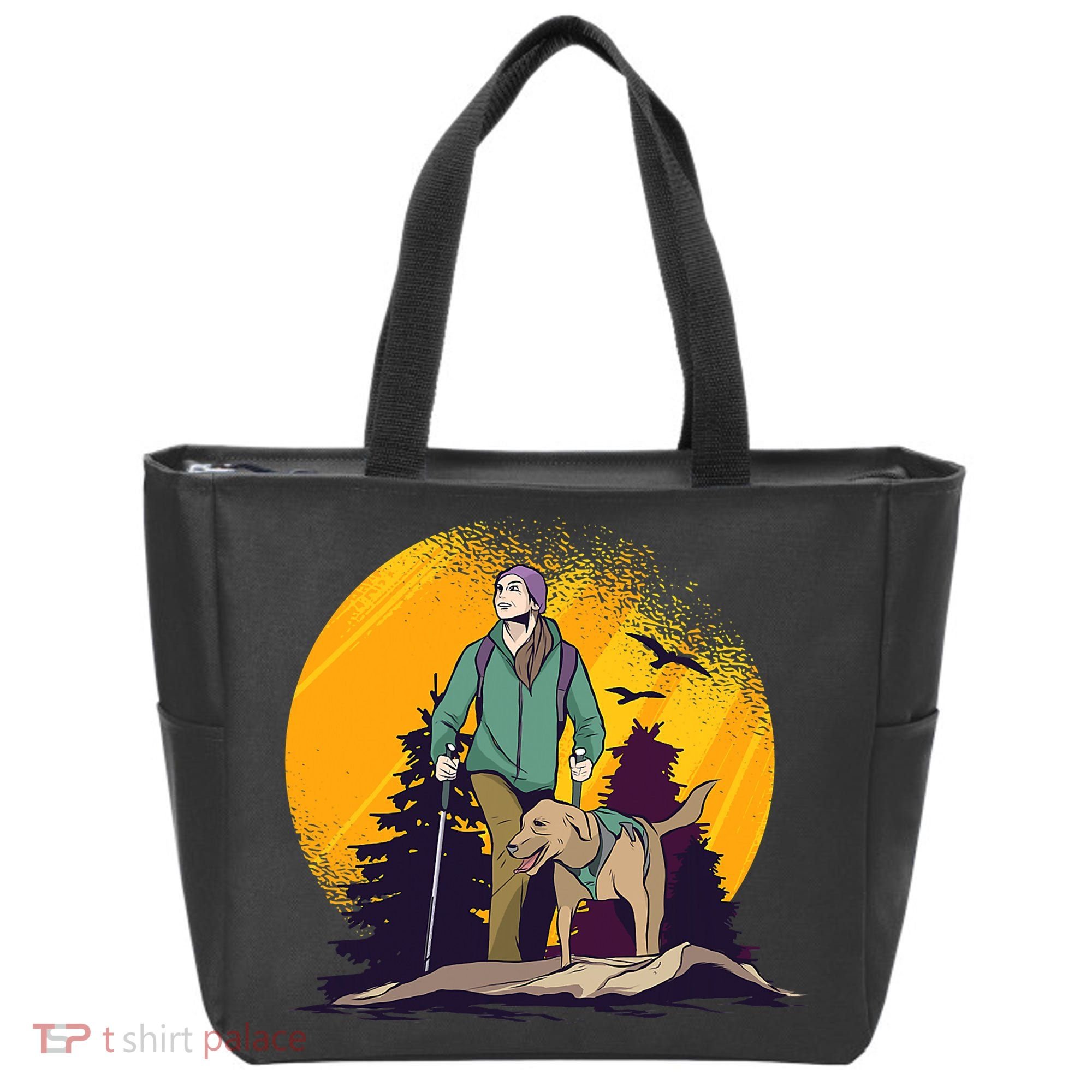 Adventure Dog Nature Adventure Camping Gear Present Tote Bag