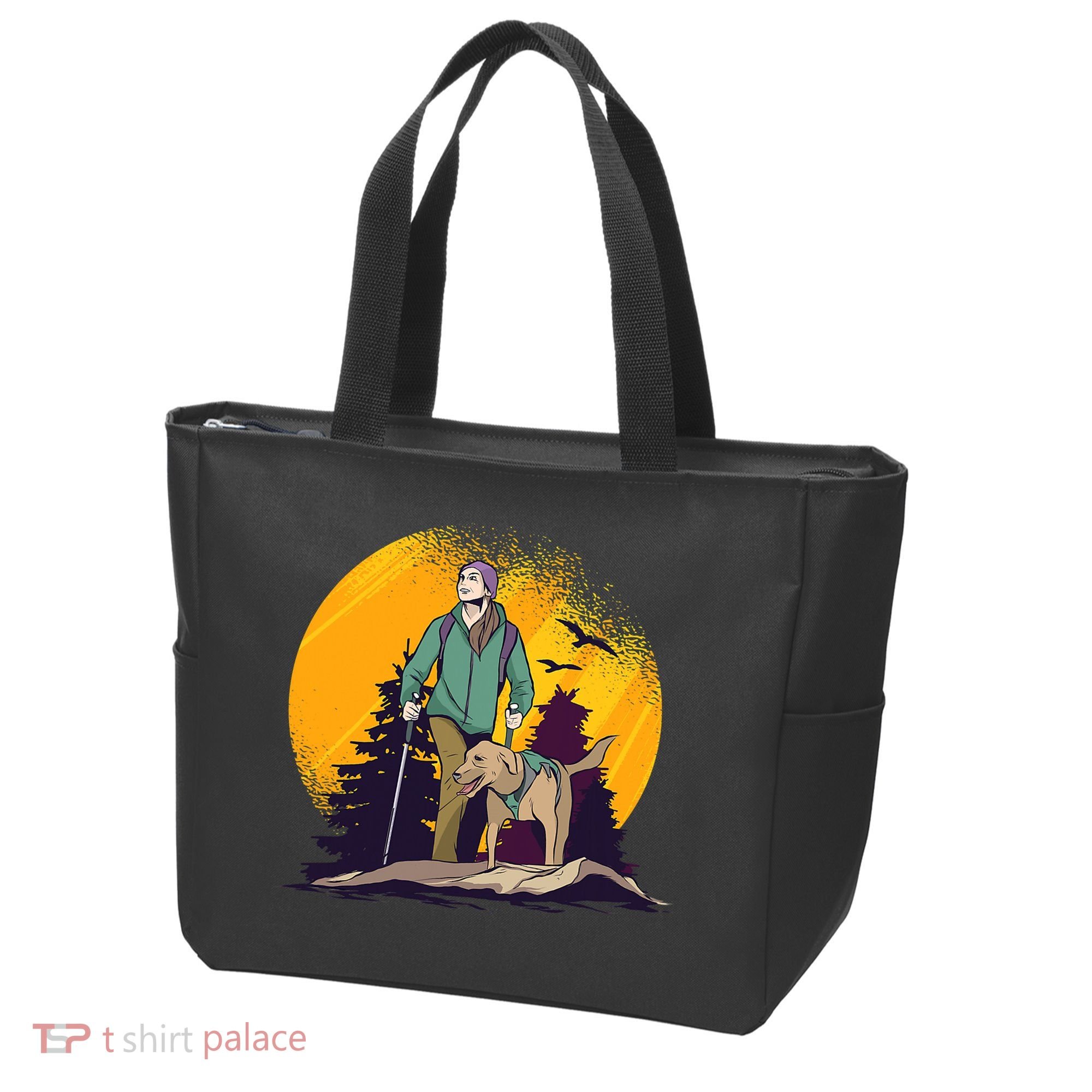 Adventure Dog Nature Adventure Camping Gear Present Tote Bag