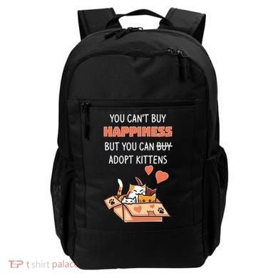Adopt Kittens Buy Happiness Backpack