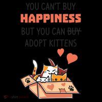 Adopt Kittens Buy Happiness Coffee Mug thumb 5