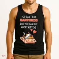 Adopt Kittens Buy Happiness Tank Top thumb 3