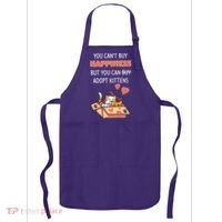 Adopt Kittens Buy Happiness Apron thumb 0