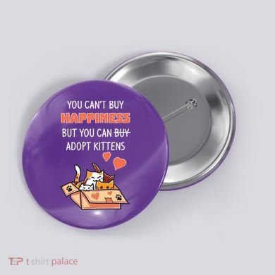 Adopt Kittens Buy Happiness Button