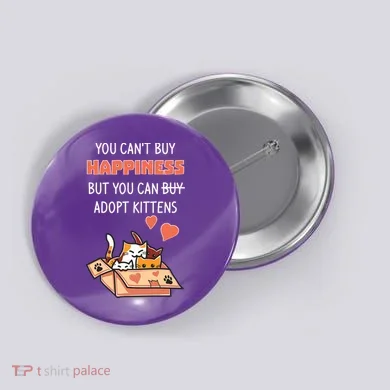 Adopt Kittens Buy Happiness Button