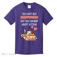 Adopt Kittens Buy Happiness Kids T-Shirt thumb 0