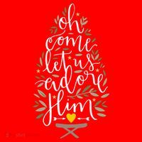 Adore Him Baby Jesus Christmas Visor thumb 3
