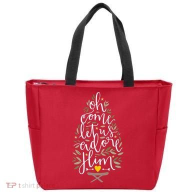 Adore Him Baby Jesus Christmas Tote Bag