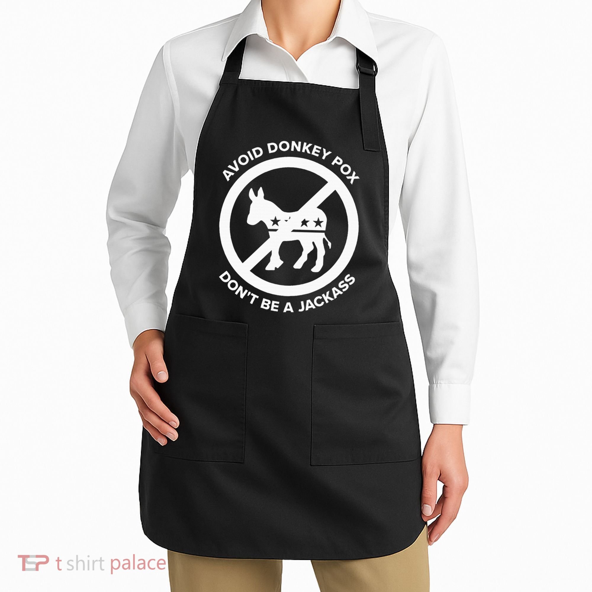 Avoid Donkey Pox DonT Be A Jackass Apron