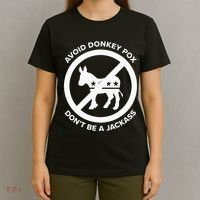 Avoid Donkey Pox DonT Be A Jackass T-Shirt thumb 4