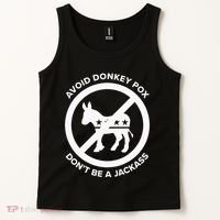 Avoid Donkey Pox DonT Be A Jackass Tank Top thumb 2