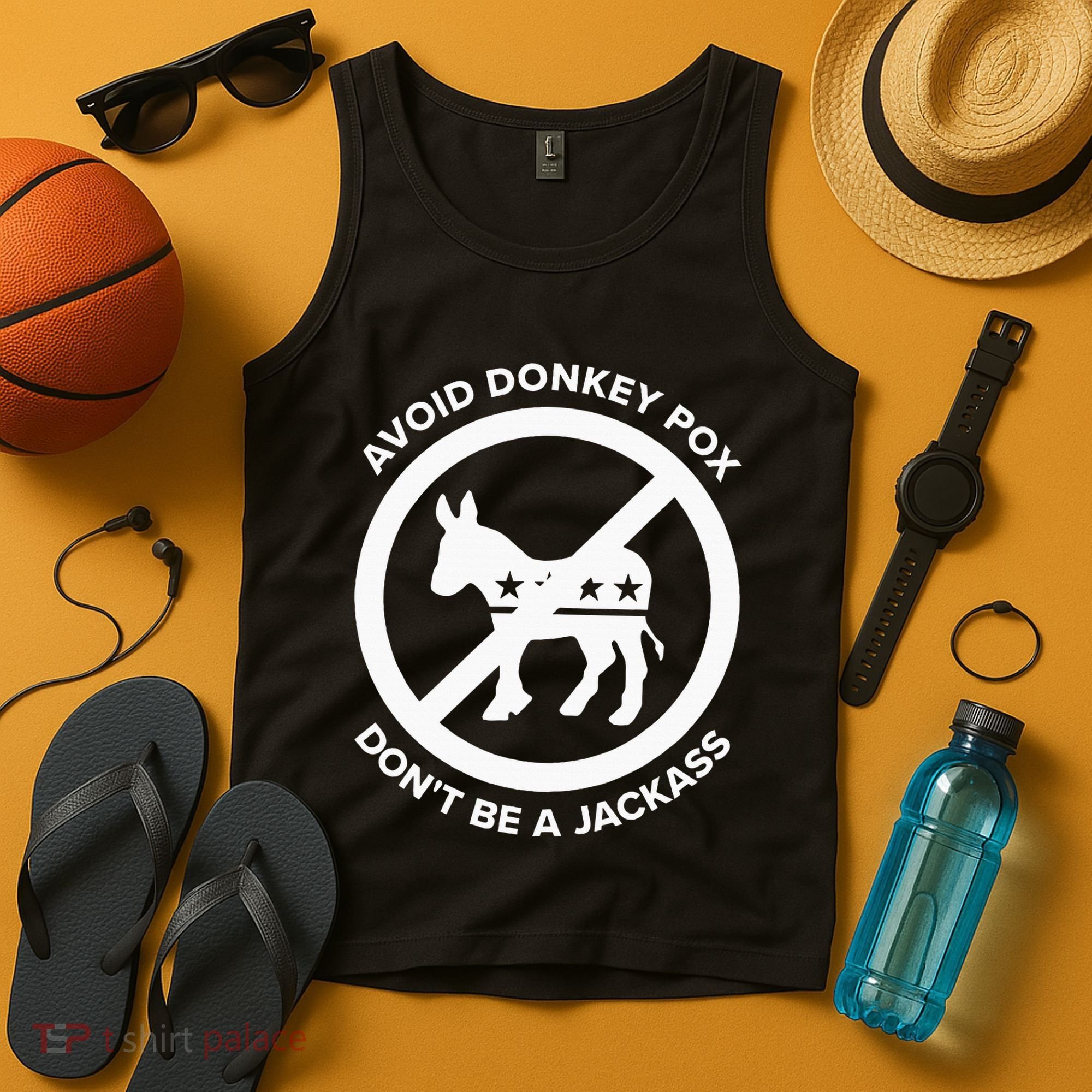 Avoid Donkey Pox DonT Be A Jackass Tank Top