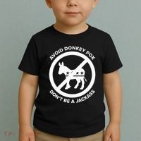 Avoid Donkey Pox DonT Be A Jackass Toddler T-Shirt thumb 2