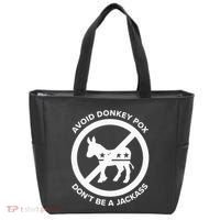 Avoid Donkey Pox DonT Be A Jackass Tote Bag thumb 0
