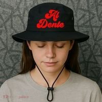 Al Dente Pasta Gifts Spaghetti Italian Gift For Pasta Bucket Hat thumb 3