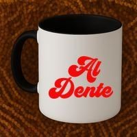 Al Dente Pasta Gifts Spaghetti Italian Gift For Pasta Coffee Mug thumb 2