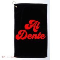 Al Dente Pasta Gifts Spaghetti Italian Gift For Pasta Golf Towel thumb 0
