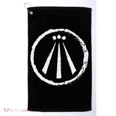 Awen Druid Pagan Celtic Wiccan Symbol Golf Towel