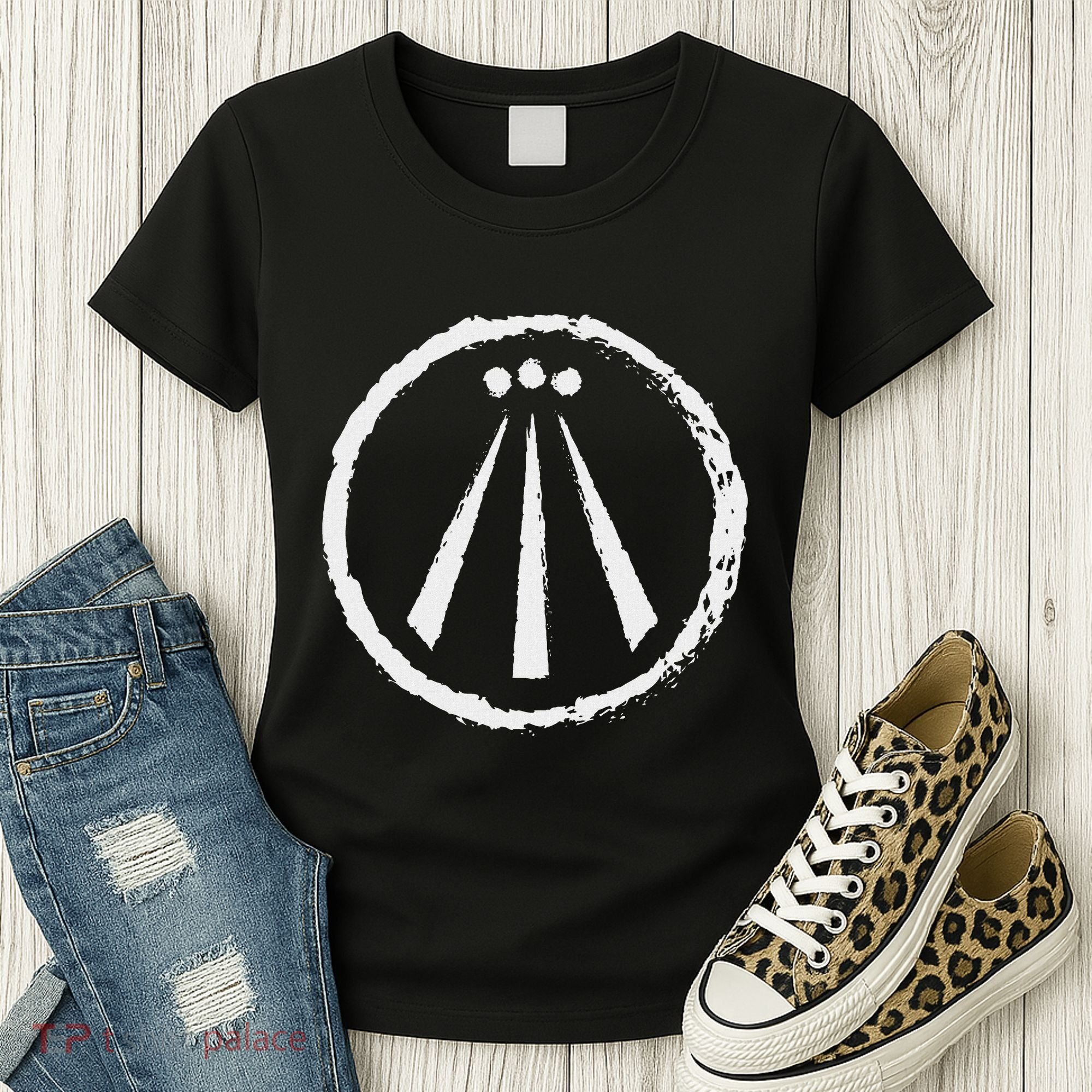 Awen Druid Pagan Celtic Wiccan Symbol Women's T-Shirt