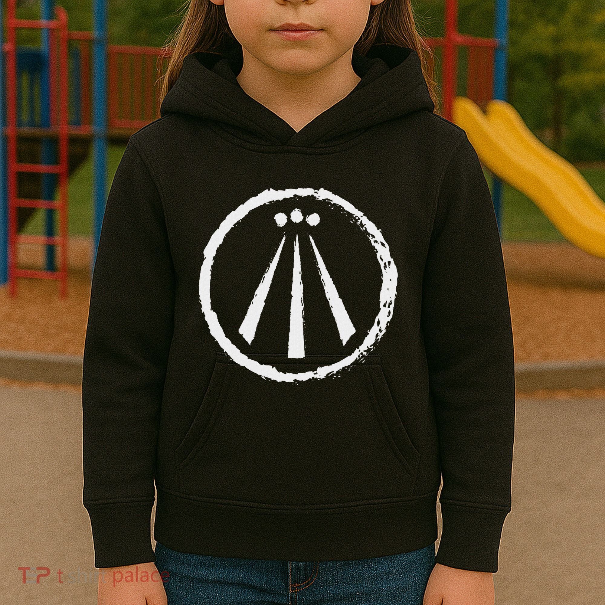 Awen Druid Pagan Celtic Wiccan Symbol Kids Hoodie