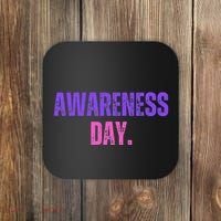 Awareness Day Reflection And Identity Cute Gifts People Coaster thumb 0