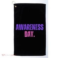 Awareness Day Reflection And Identity Cute Gifts People Golf Towel thumb 0