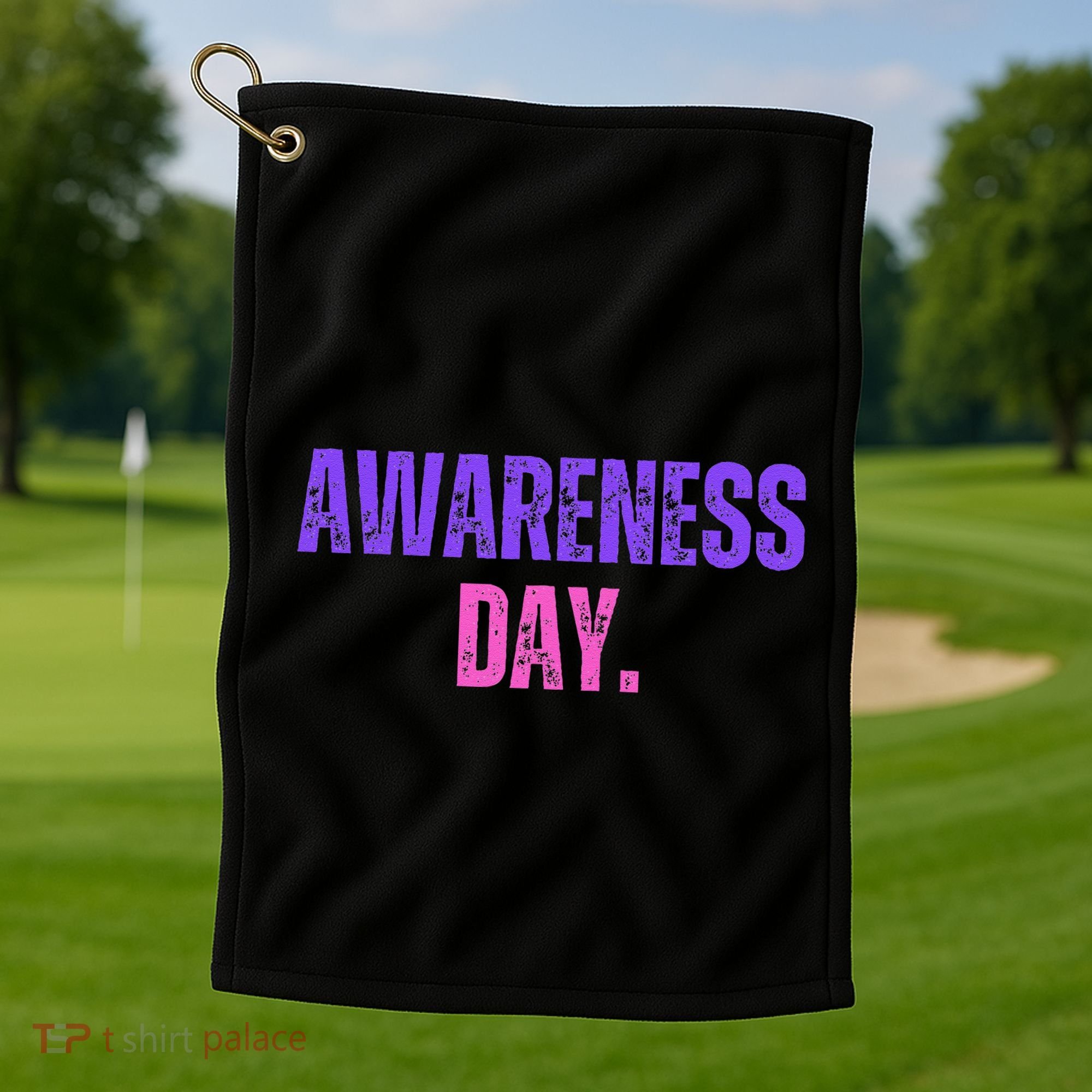 Awareness Day Reflection And Identity Cute Gifts People Golf Towel